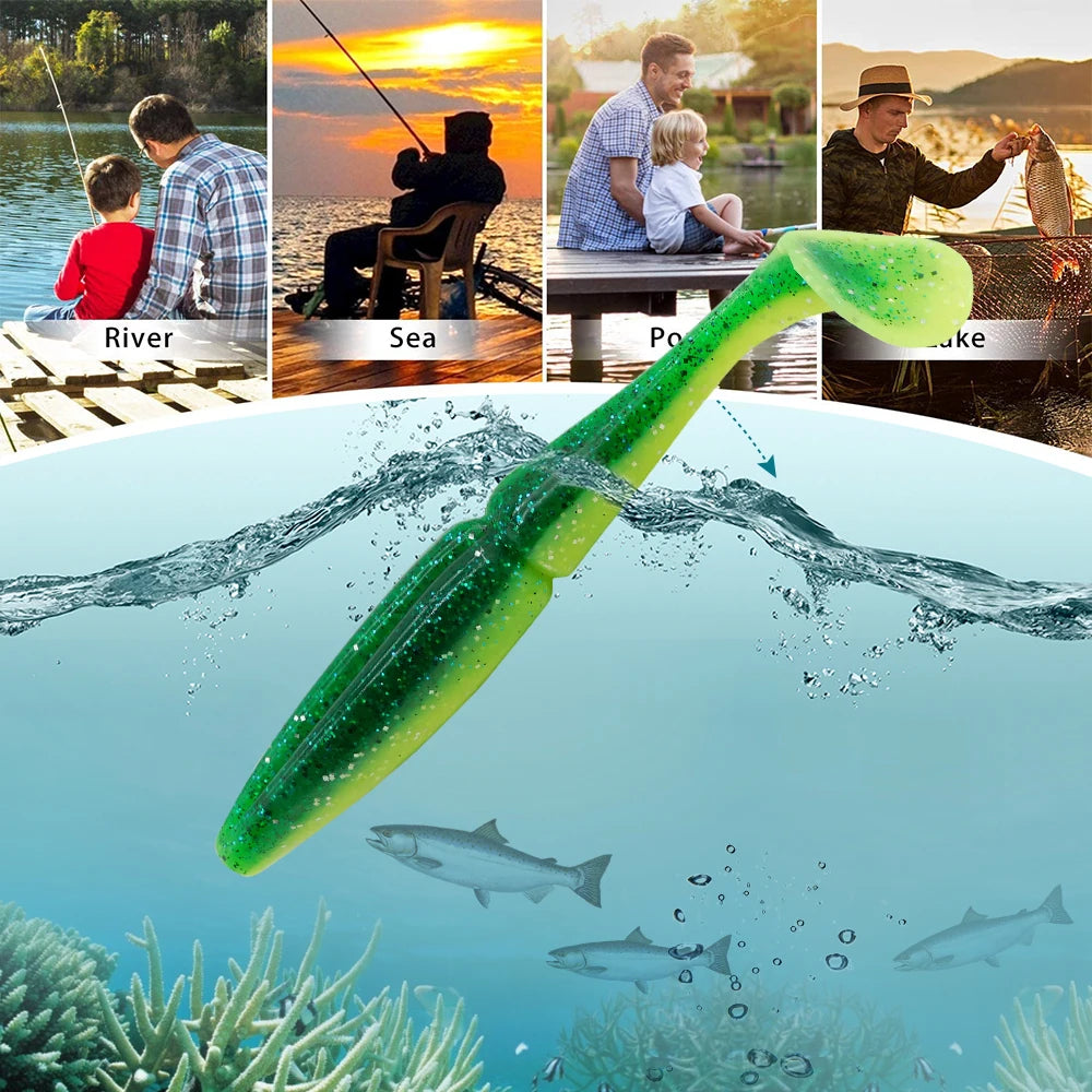 HookUpCo. Soft Pike Fishing Lure - HookUpCo.