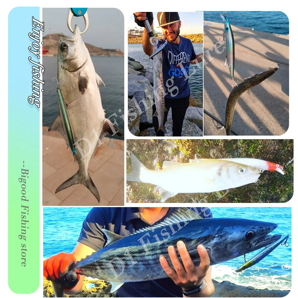 HookUpCo. Luminous Assassin Minnow Fishing Lure - HookUpCo.