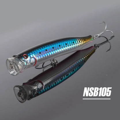 HookUpCo. Topwater Fishing Lure for Saltwater Tuna - HookUpCo.