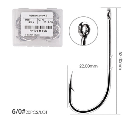 HookUpCo. Barbed Fishing Hooks Set for Carp - HookUpCo.