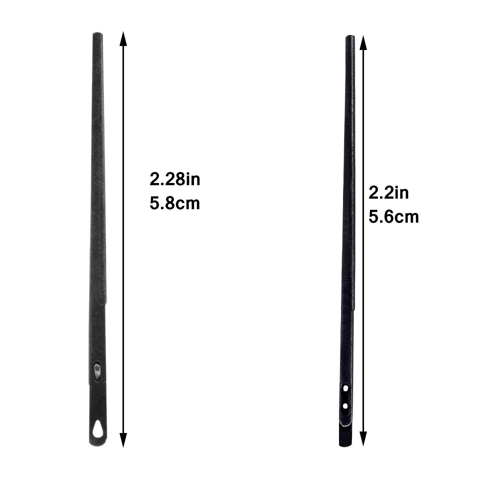 HookUpCo. 6 Pcs Leather Sewing Needles for Craft Projects