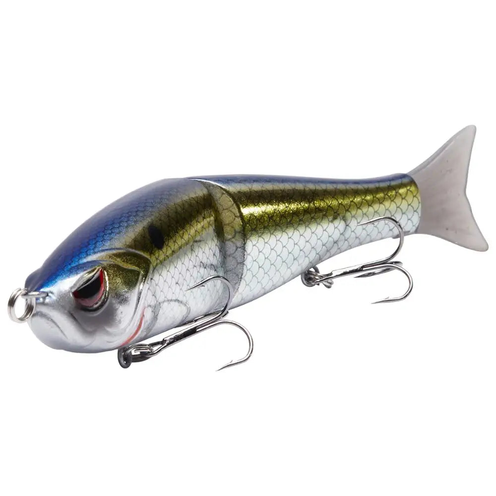 HookUpCo. Pike and Trout Glide Baits for Bass Fishing 7in