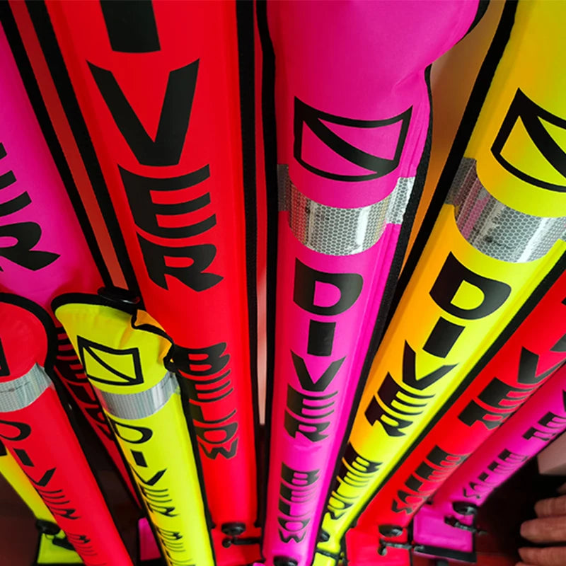 HookUpCo. Colorful Diving SMB Buoy