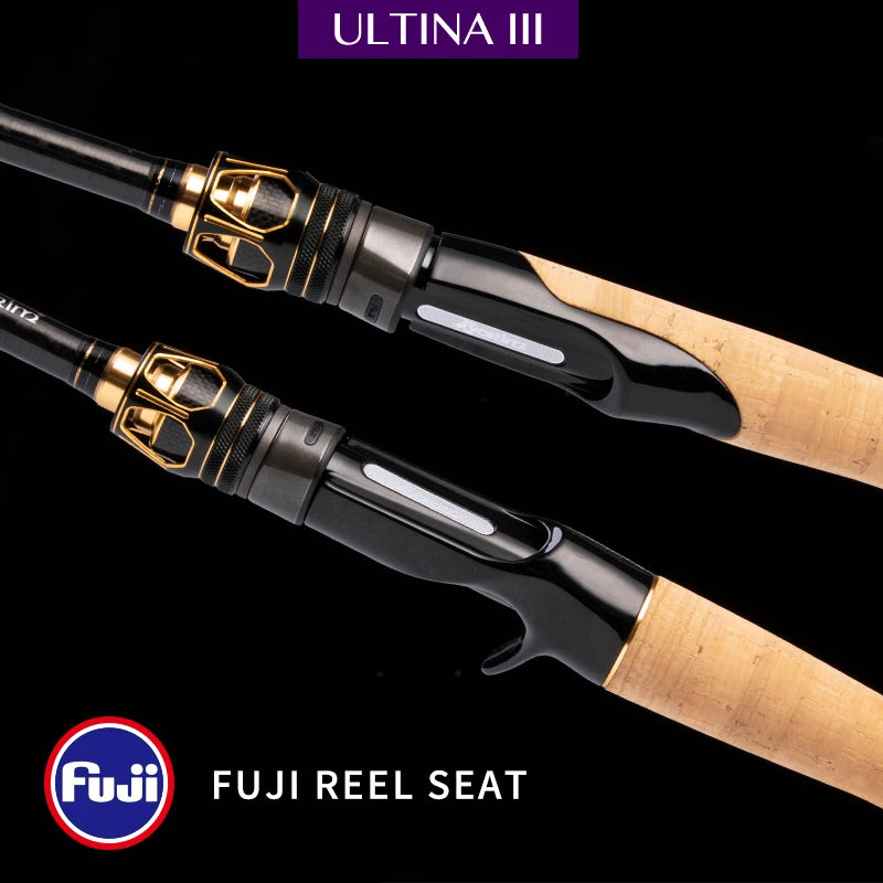 HookUpCo. ULTINA III Carbon Fiber Fishing Rod - HookUpCo.