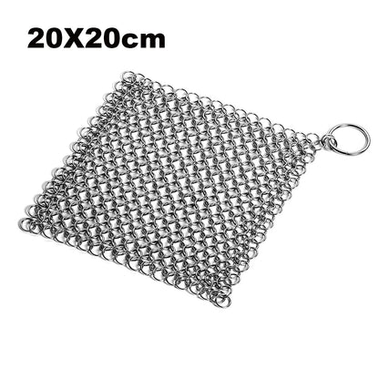 Rust-Free Cast Iron Scrubber Kit