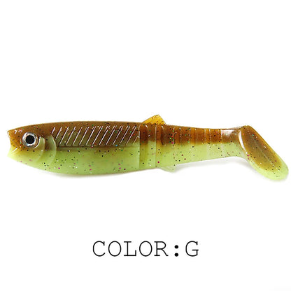 3D Bicolor Smell Cannibal Baits for Fishing