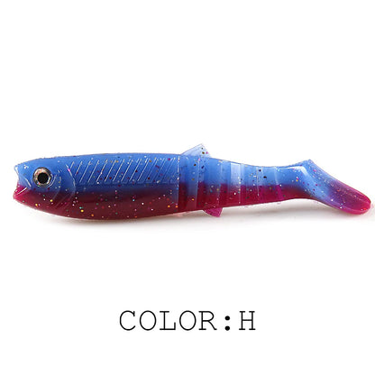 3D Bicolor Smell Cannibal Baits for Fishing
