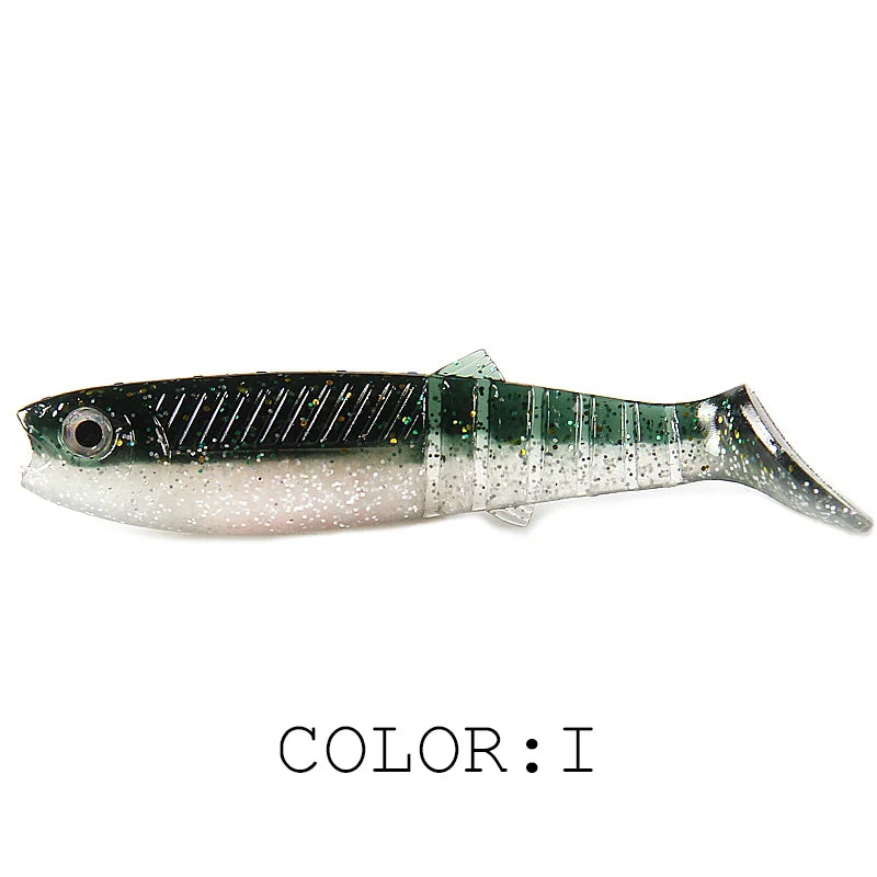 3D Bicolor Smell Cannibal Baits for Fishing