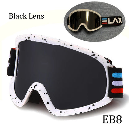 Double Layer Anti-Fog Ski Goggles for Clear Outdoor Vision