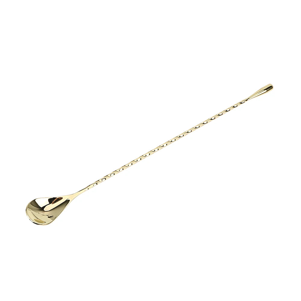 Stylish Stainless Steel Mixing Spoon for Bartenders