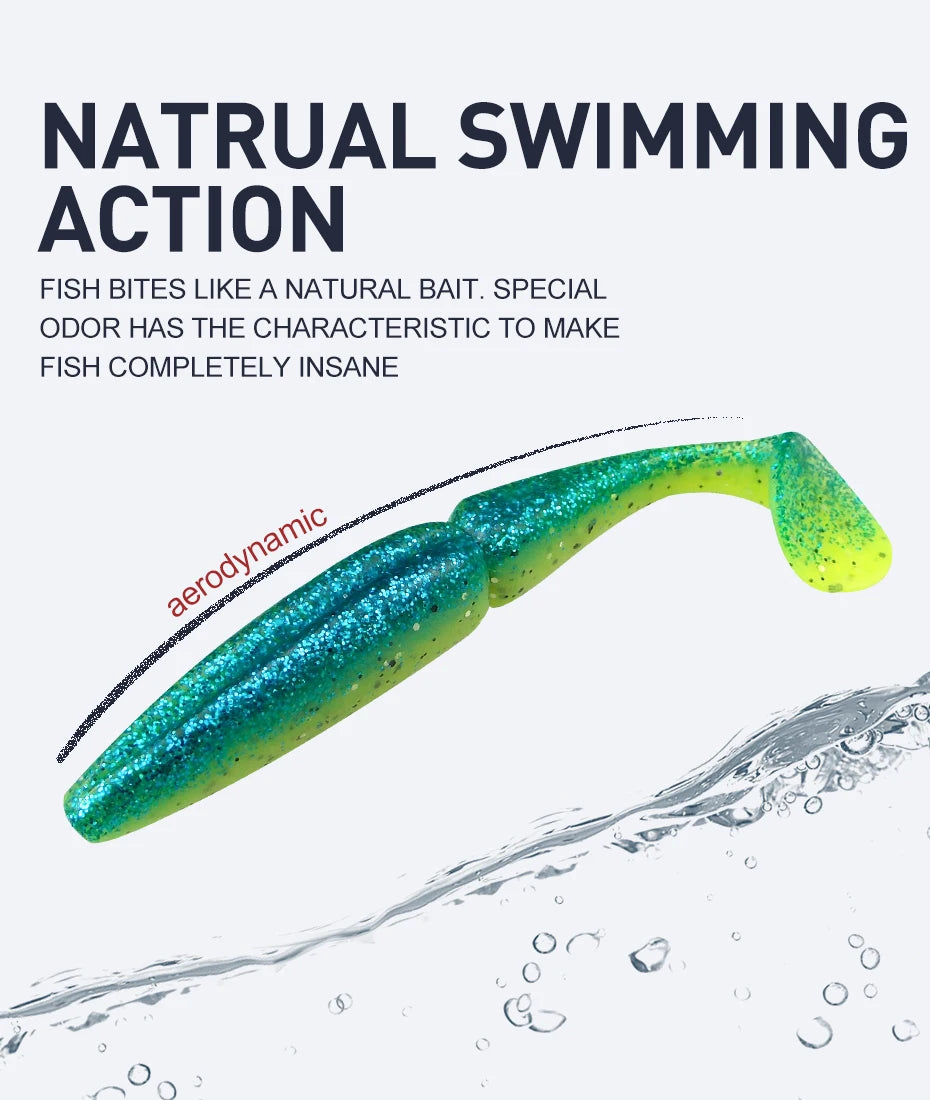 HookUpCo. Soft Pike Fishing Lure - HookUpCo.