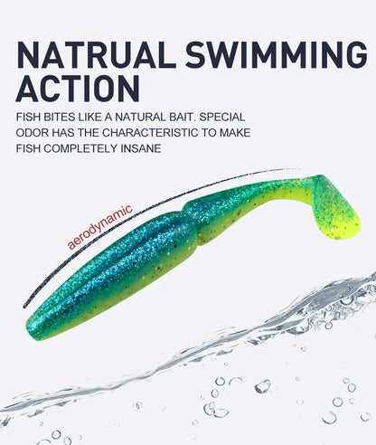 HookUpCo. Soft Pike Fishing Lure - HookUpCo.