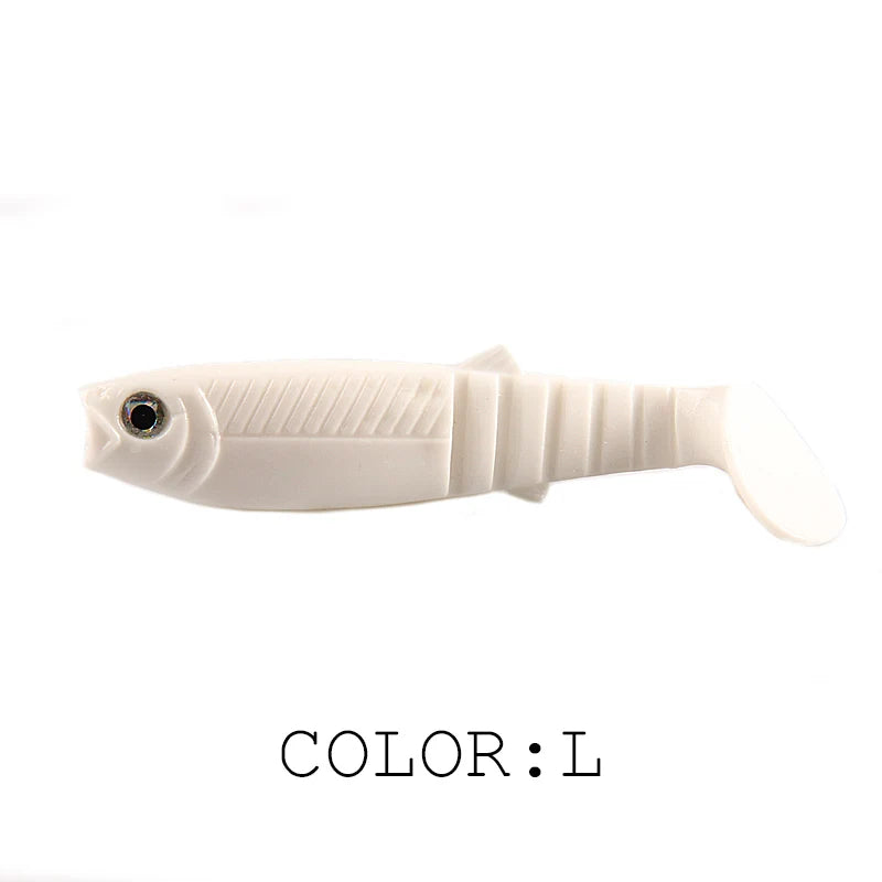 3D Bicolor Smell Cannibal Baits for Fishing