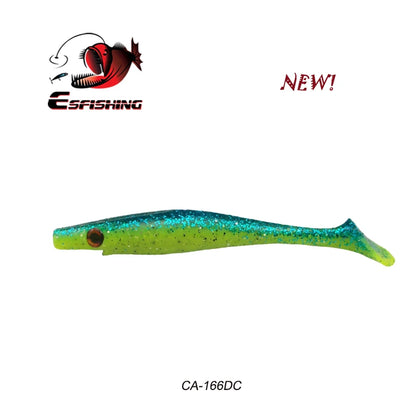 HookUpCo. Hog Shad Soft Lures for Pike Fishing - HookUpCo.