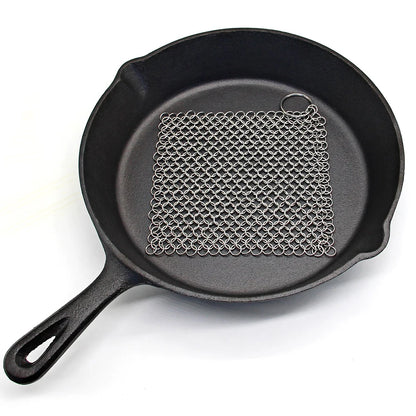 Rust-Free Cast Iron Scrubber Kit