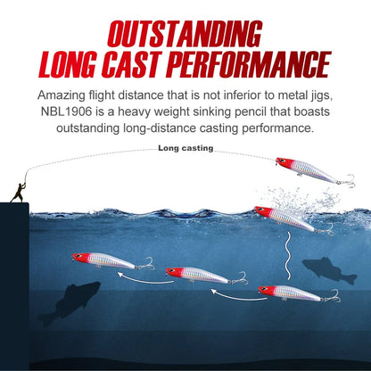 Precision Sinking Fishing Lures for Bass Fishing