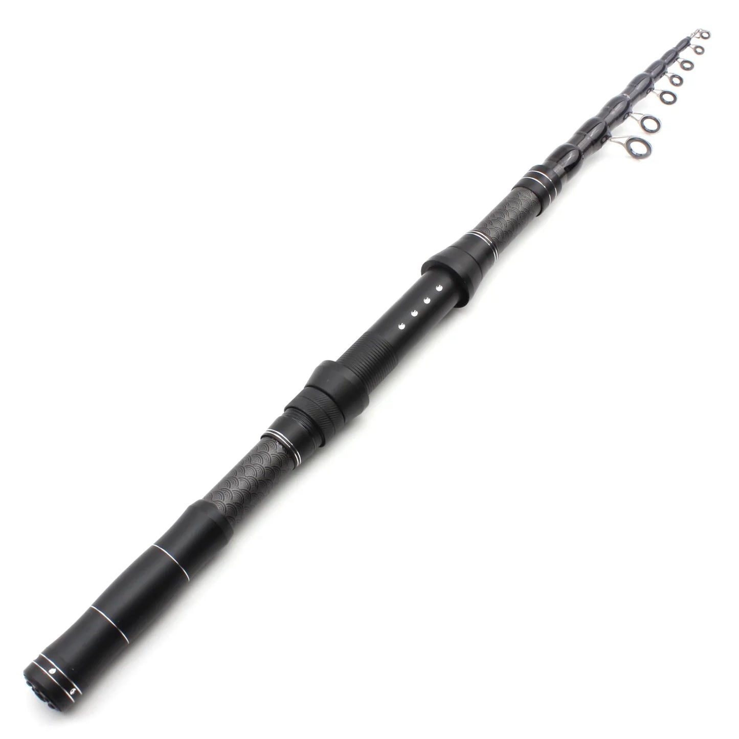 Telescopic Carbon Fishing Rod 1.8m-3.0m Travel Tackle