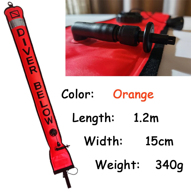 HookUpCo. Colorful Diving SMB Buoy