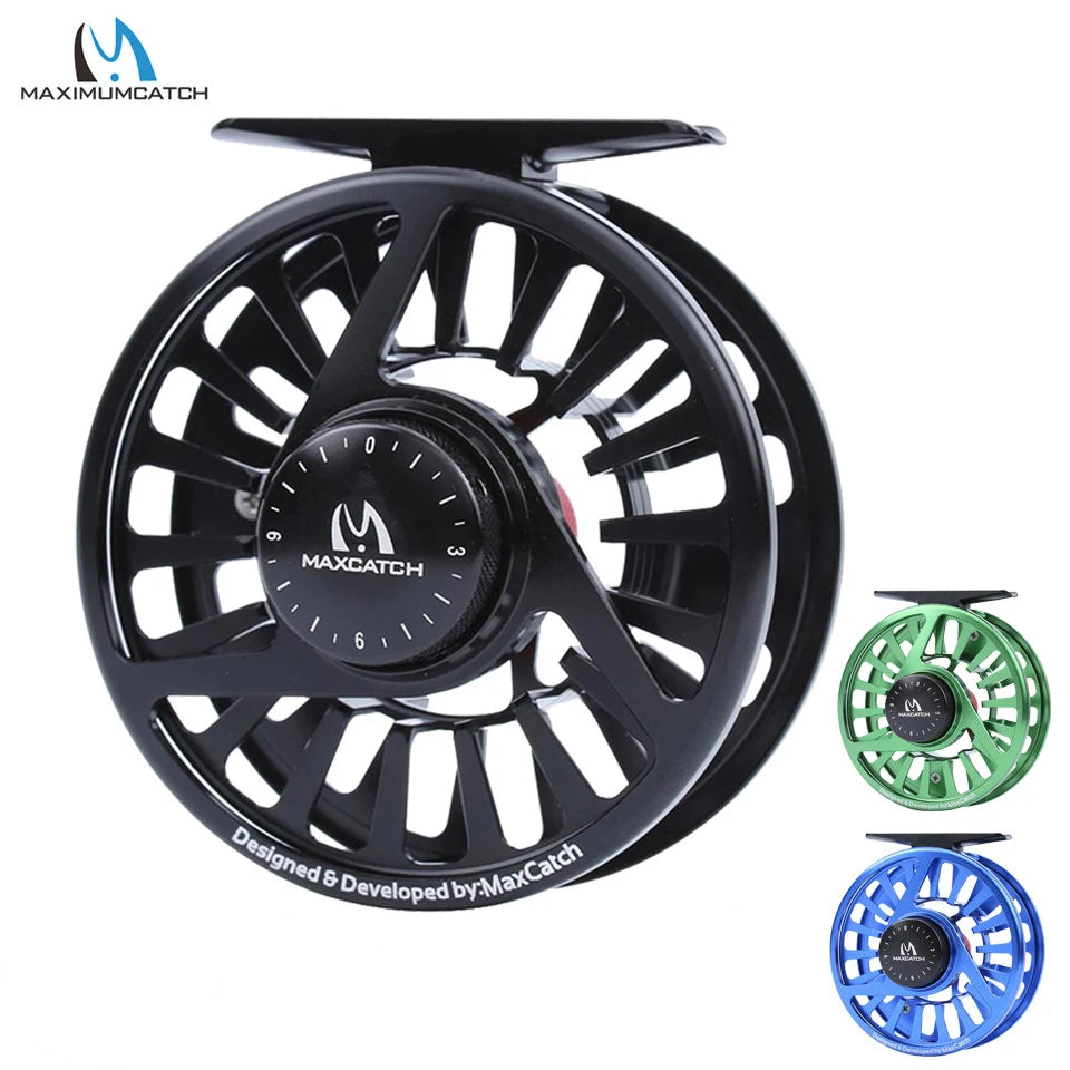 HookUpCo. Lightweight Machined Aluminium Fly Reel - HookUpCo.