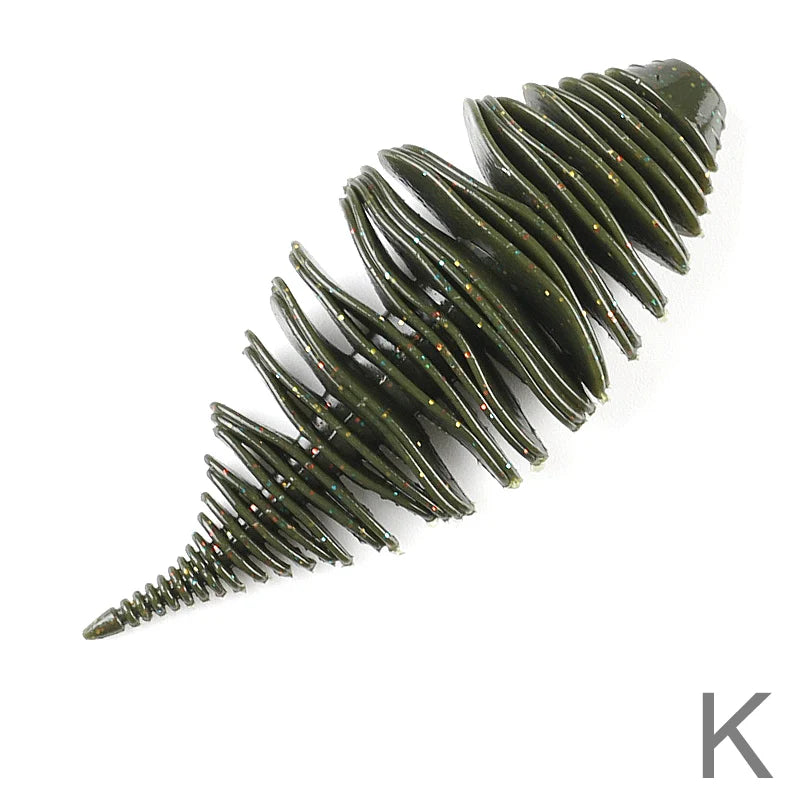 HookUpCo. Soft Lure Worms for Bass Fishing - HookUpCo.