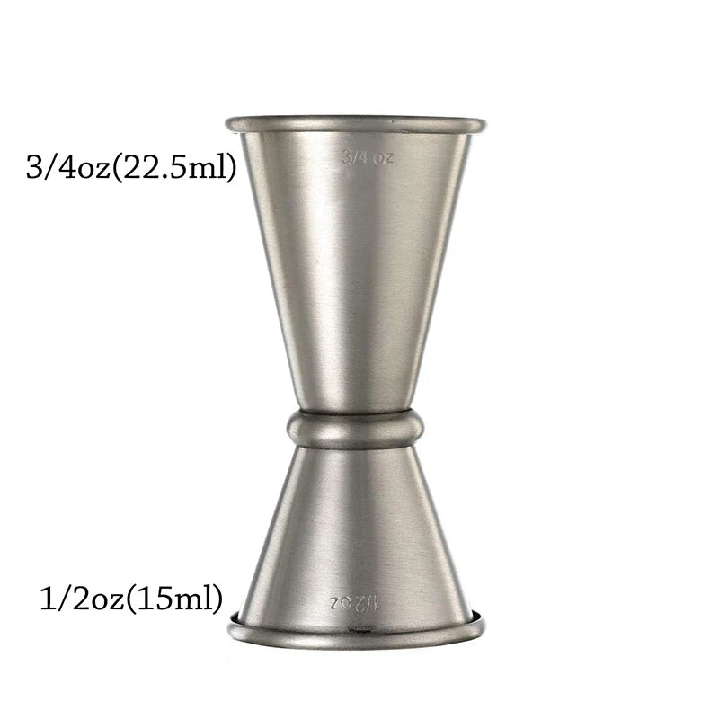 Japanese Stainless Steel Jigger 1oz/2oz