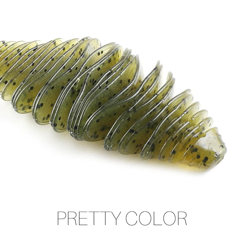 HookUpCo. Soft Lure Worms for Bass Fishing - HookUpCo.