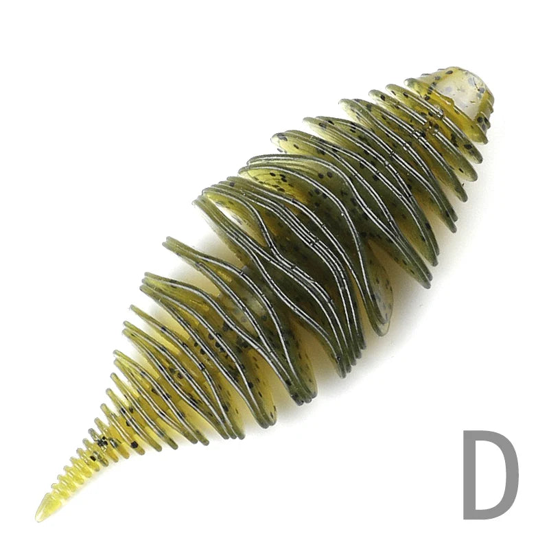 HookUpCo. Soft Lure Worms for Bass Fishing - HookUpCo.