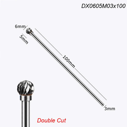 HookUpCo. Extra Long Rotary Rasp for Metalwork