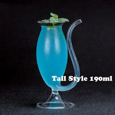 Whimsical Porcupine Fish Cocktail Glass Set