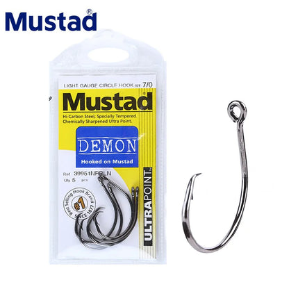 HookUpCo. Sharp Rustproof Demon Circle Fishing Hooks - HookUpCo.