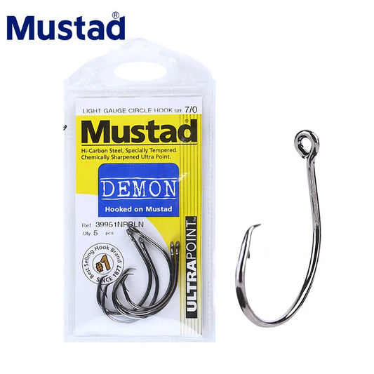 HookUpCo. Sharp Rustproof Demon Circle Fishing Hooks - HookUpCo.