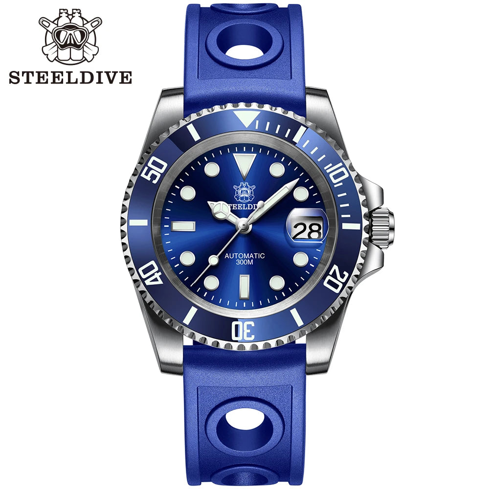 HookUpCo. 30ATM Men's Dive Watch