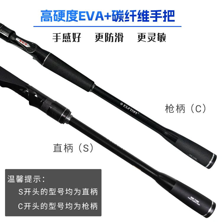 HookUpCo. Fast Action Carbon Fishing Rod - HookUpCo.