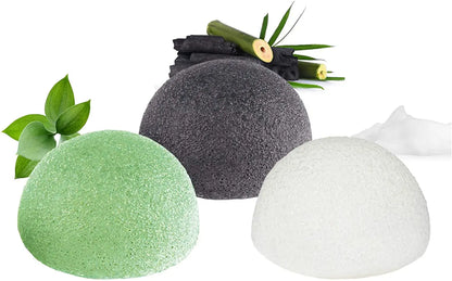 Natural Konjac Face Scrub Sponges