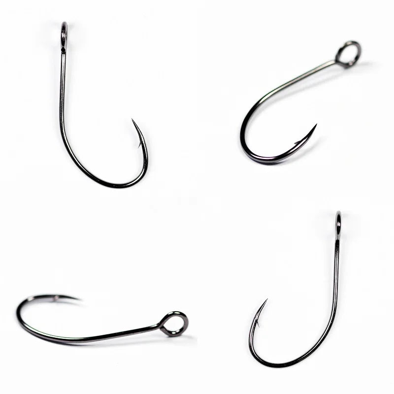 HookUpCo. 20 High Carbon Fishing Circle Hooks - HookUpCo.