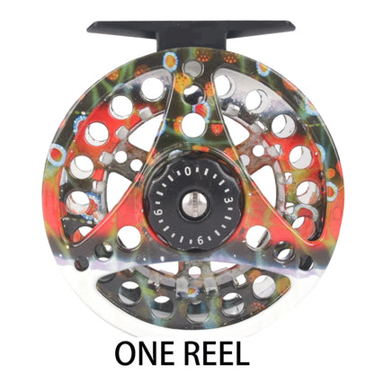 HookUpCo. Large Arbor Fly Fishing Reel, Durable Aluminum - HookUpCo.