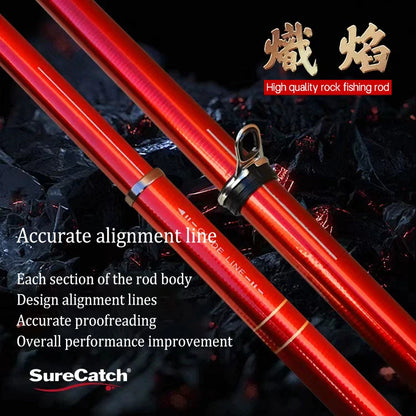 HookUpCo. Ultra Hard Carbon Fishing Rod 1.2/3 - HookUpCo.