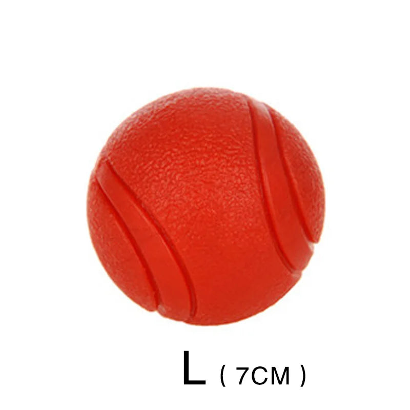 HookUpCo. Durable Rubber Dog Ball for Play