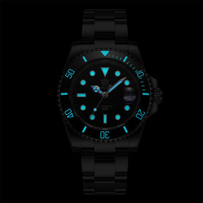 HookUpCo. 30ATM Men's Dive Watch