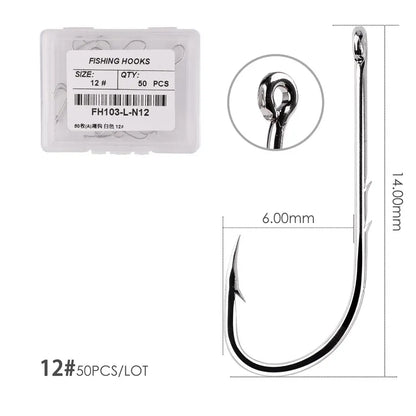 HookUpCo. Barbed Fishing Hooks Set for Carp - HookUpCo.