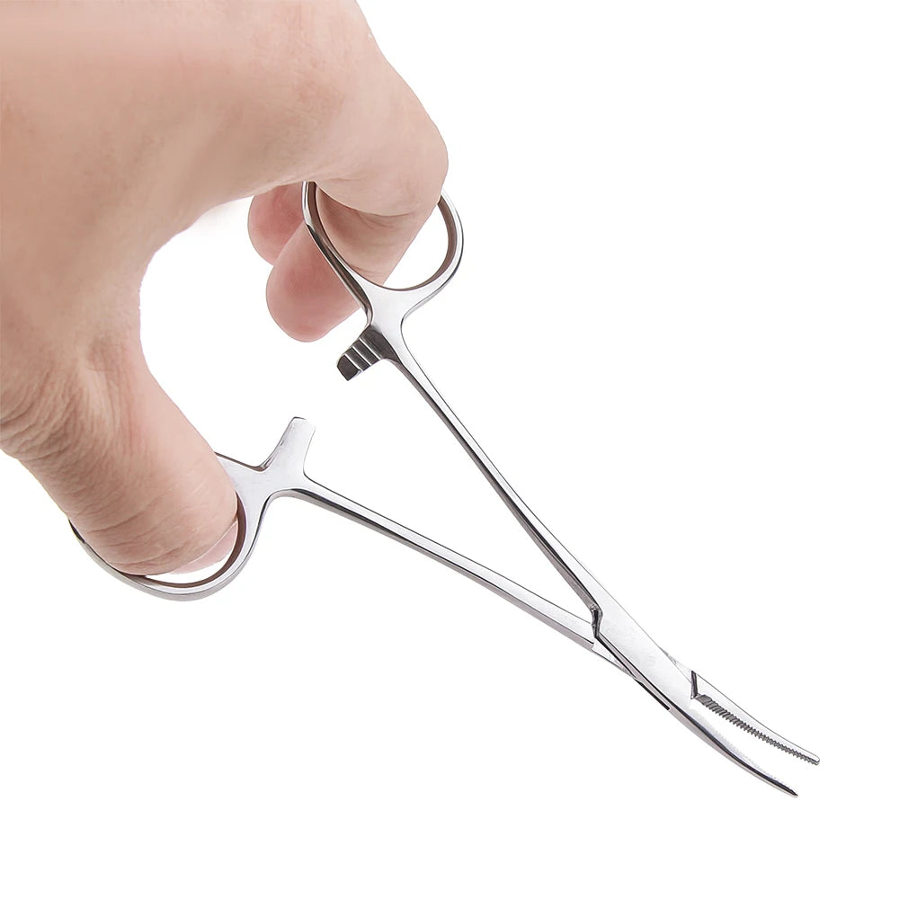 Precision Hemostatic Forceps for Pet Grooming and Fishing