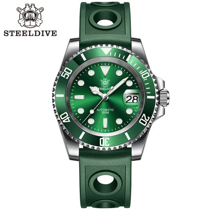 HookUpCo. 30ATM Men's Dive Watch