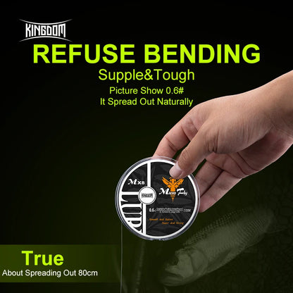 HookUpCo. Kingdom Micro Fly Braided Fishing Line - HookUpCo.