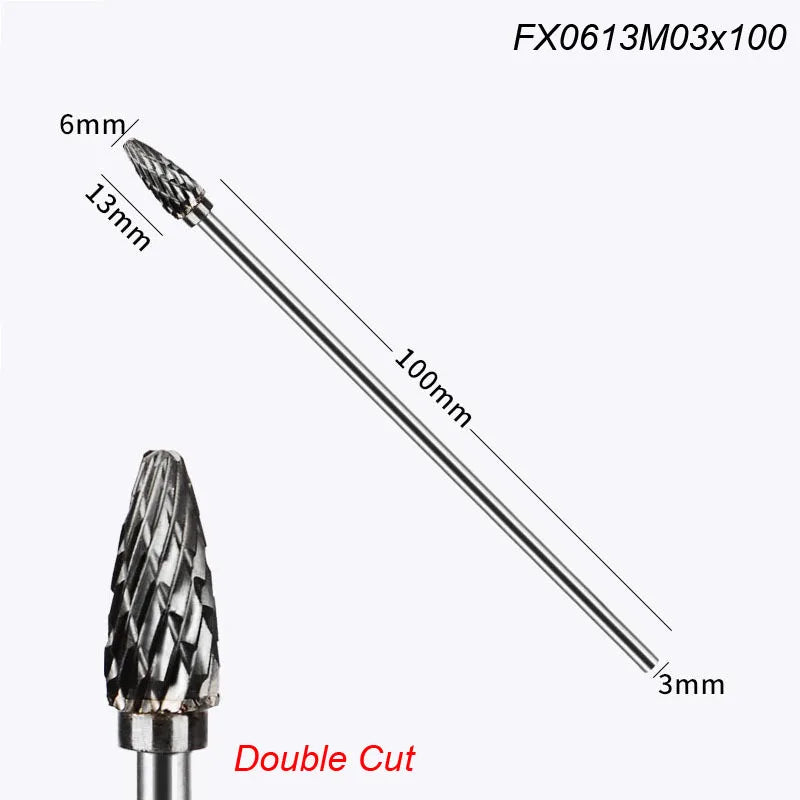 HookUpCo. Extra Long Rotary Rasp for Metalwork