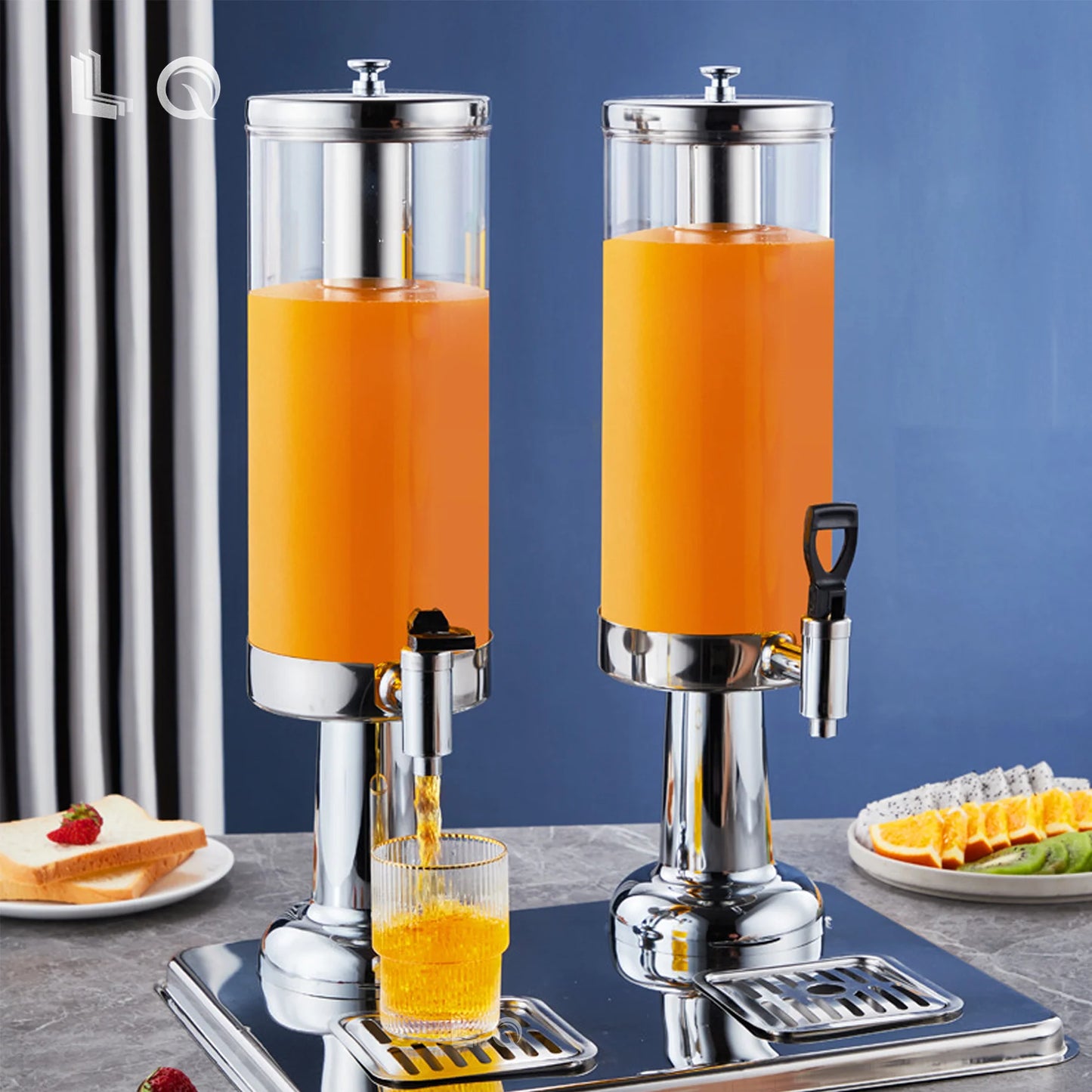 HookUpCo. Luxury Stainless Steel Beverage Dispenser