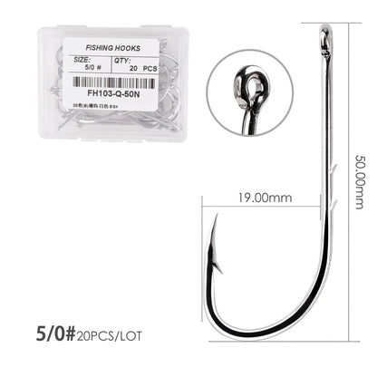 HookUpCo. Barbed Fishing Hooks Set for Carp - HookUpCo.