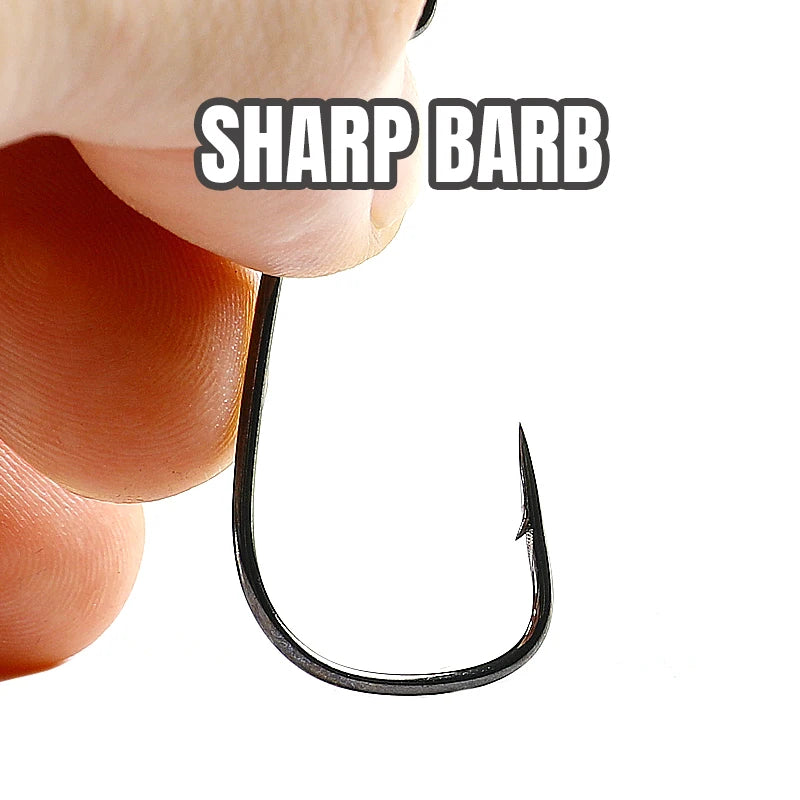 HookUpCo. Carbon Steel Crank Hooks - 20 Pack - HookUpCo.