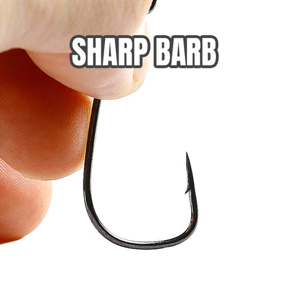 HookUpCo. Carbon Steel Crank Hooks - 20 Pack - HookUpCo.