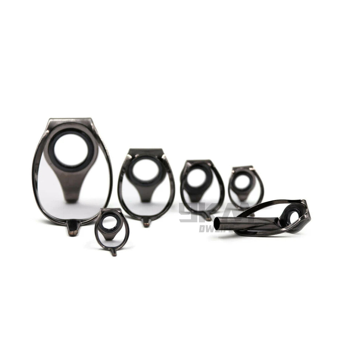 HookUpCo. Stainless Steel Fishing Rod Guides 6Pcs - HookUpCo.