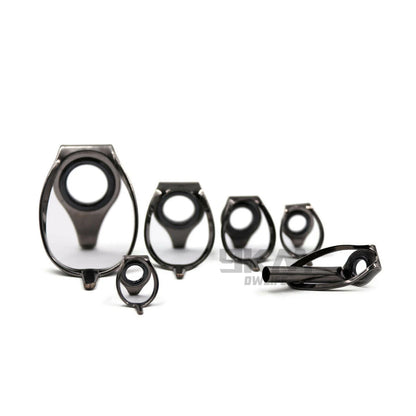 HookUpCo. Stainless Steel Fishing Rod Guides 6Pcs - HookUpCo.